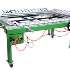 sieve screen stretching machine